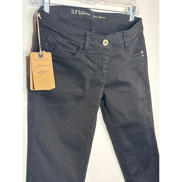 NWT Patrizia Pepe Black Super Skinny Jeans Size 27 Italy - Picture 5 of 14